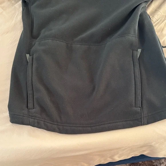 Men's Green Performance Fleece Jacket - Picture 6 of 6